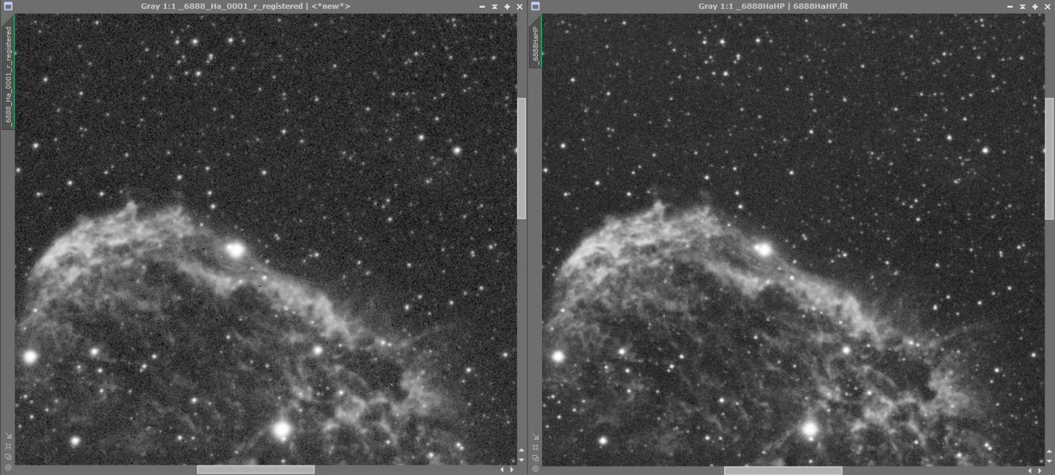 Confronto risoluzione con NGC6888