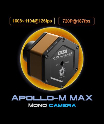 Player One Astronomy Apollo-M MAX USB3.0 Mono Camera (IMX432)