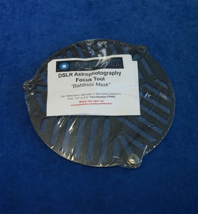 Maschera di Bahtinov Farpoint per tubi da 5.5" a 8.5"