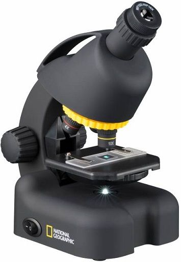Microscopio 40-640x NATIONAL GEOGRAPHIC con supporto smartphone