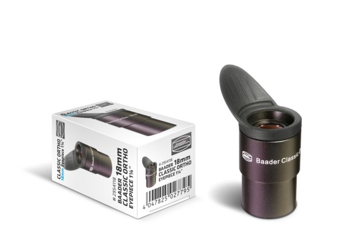 Oculare Baader Planetarium Classic Ortho 18 mm 1.25" / 31.8 mm