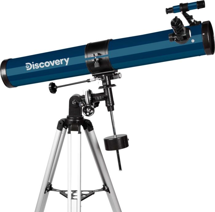 Discovery Spark 769 EQ telescope with book