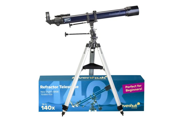 Telescopio Levenhuk New Skyline BASE 70/900 EQ1
