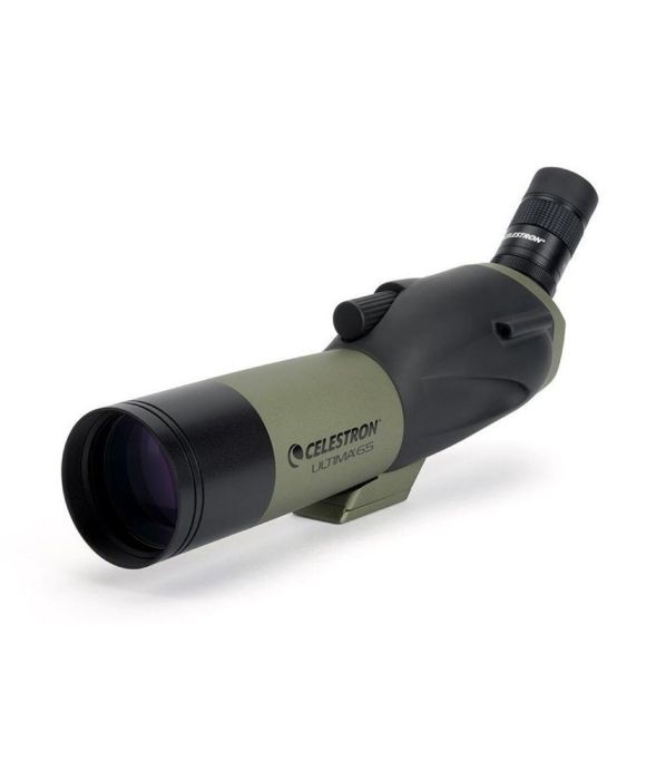 Celestron Ultima 65 - 45 degree spotting scope zoom 18-55x