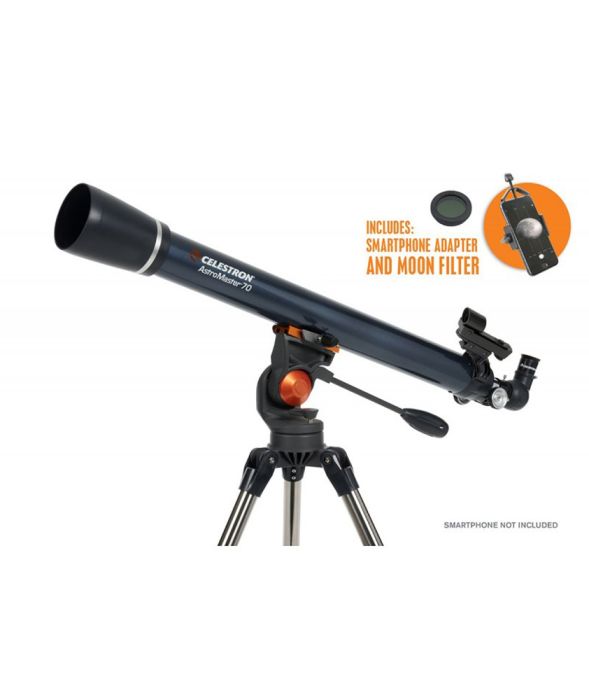 Telescopio rifrattore Celestron Astromaster 70 AZ DELUXE Edition