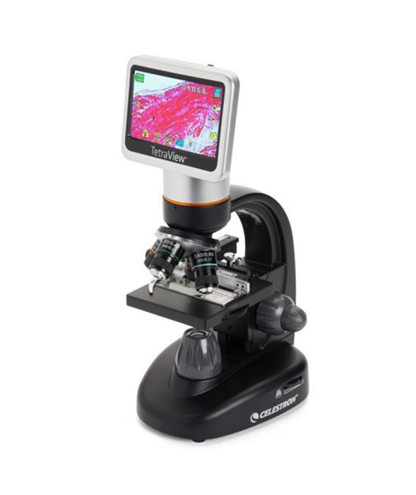Microscopio biologico digitale Celestron Tetraview LCD