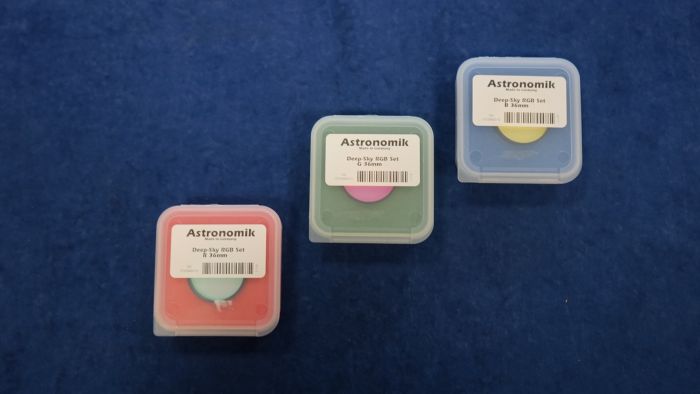 Second hand - Astronomik RGB 36 mm filter set