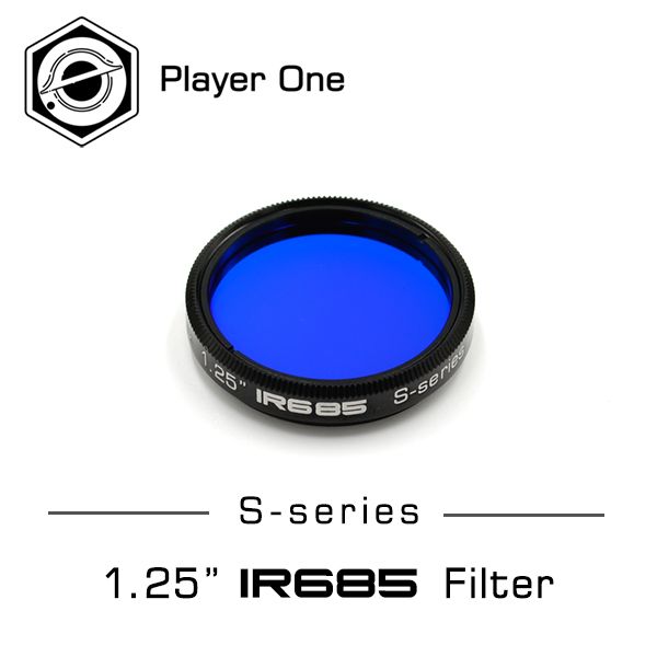 Player One Astronomy IR-Pass 685 1.25" filter