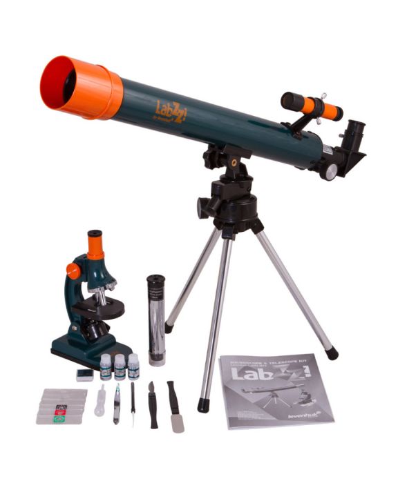 Kit microscopio e telescopio Levenhuk LabZZ MT2