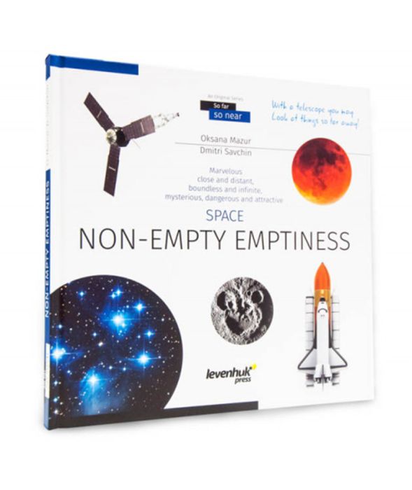Space. Non-empty emptiness. Knowledge book. Hardcover