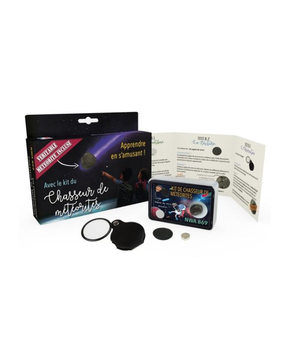 The meteorite researcher kit - Includes a real meteorite fragment!