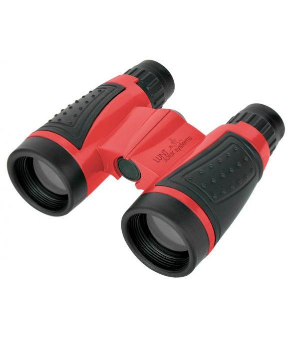 Binocolo solare Lunt Mini SUNoculars in luce bianca modello rosso 6x30