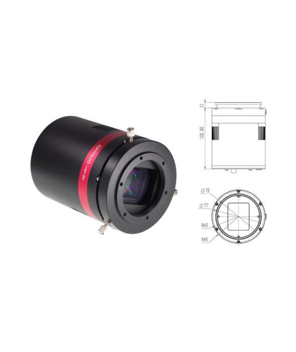 Camera raffreddata ColdMOS QHY CCD QHY600M Lite con sensore CMOS Full-Frame monocromatico