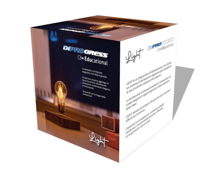 DiProgress Lampadina levitante c/base