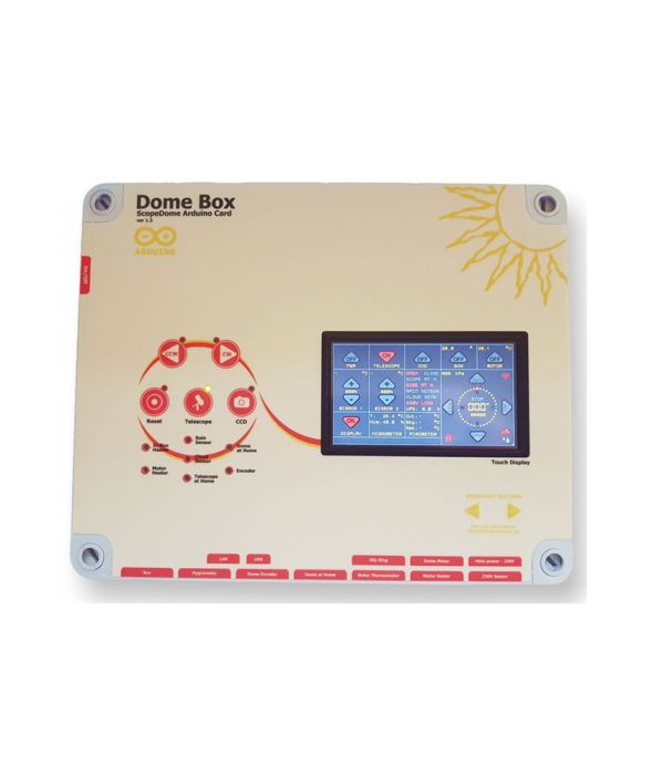 Sistema di controllo centralizzato Arduino Card 1.3 per osservatorio Scopedome 4M - Kit Plug & Play