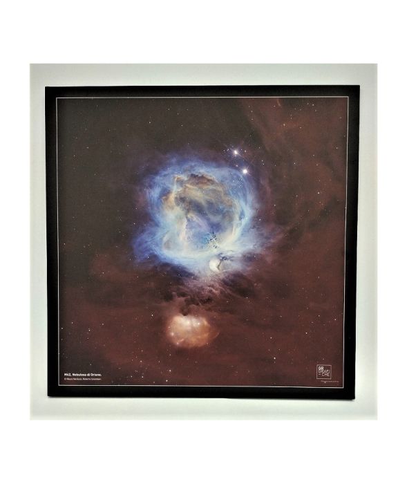 Photographic print on 54x54 cm panel