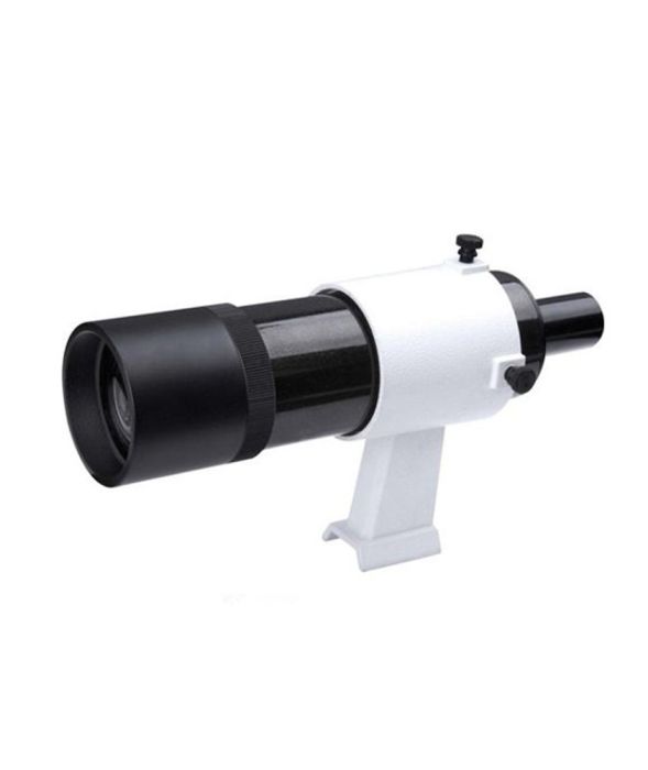 SkyWatcher 9x50 illuminated finder view with bracket