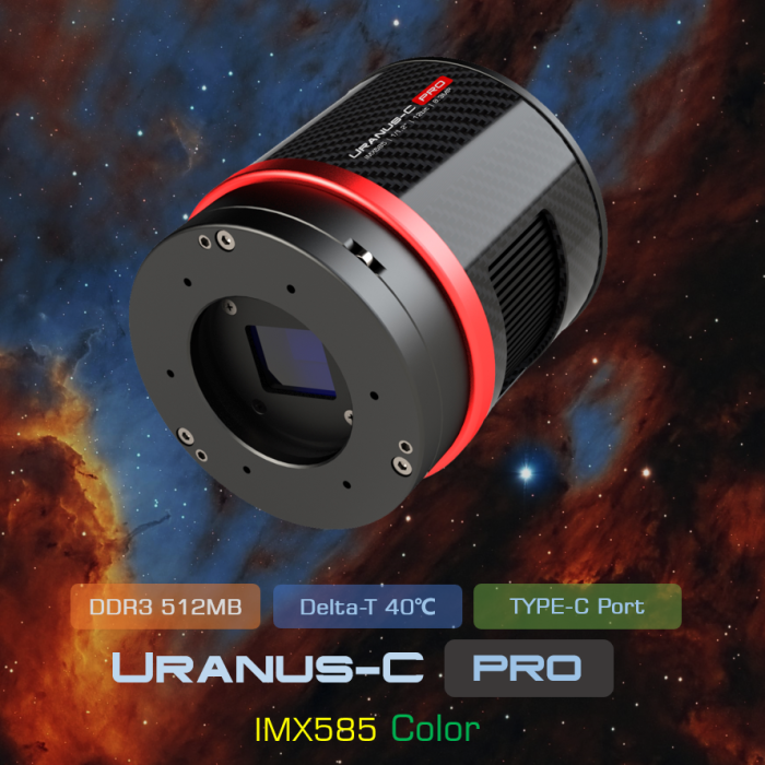 Camera raffreddata Player One Astronomy Uranus-C Pro USB3.0 colore (IMX585)