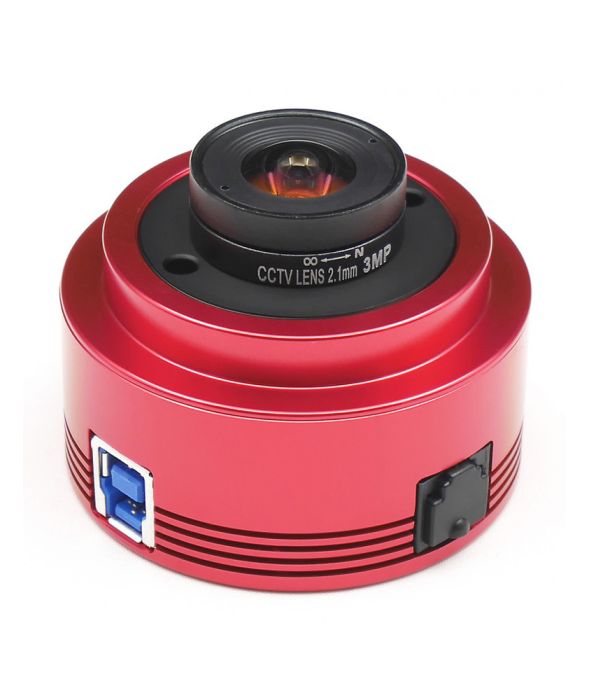 ZWO ASI224MC USB 3.0 colour CMOS camera for hires imaging