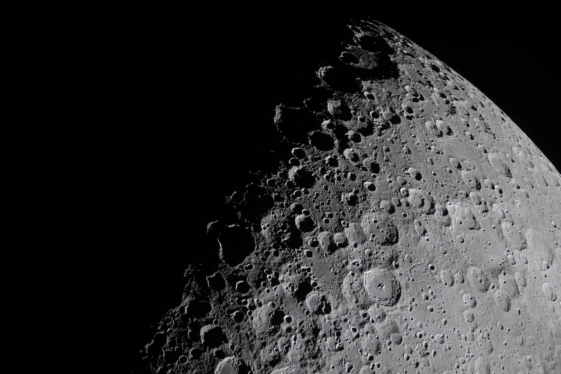 Ombre al tramonto lunare